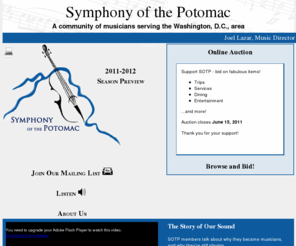 jccso.org: Symphony of the Potomac
Introducing SOTP