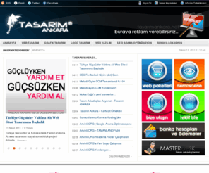 tasarimankara.net: Tasarım Ankara .NET | Ankara Web Tasarımı, Logo & Grafik Tasarımı, Dijital Baskı & İnteraktif Medya Ajansı
Ankara'da hizmet veren firmamız web tasarımı, logo tasarımı, grafik ve animasyon hizmetleri ile aynı zamanda dijital baskı ve interaktif medya hizmetleride vermektedir. 