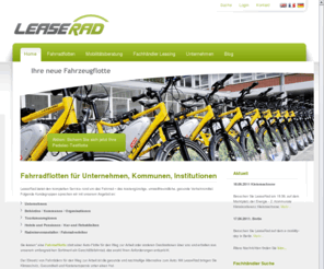 leaserad.com: LeaseRad GmbH: LeaseRad
LeaseRad bietet Full Service rund ums Fahrradleasing. Leasen Sie Dienstfahrräder statt Geschäftswagen - für nachhaltige Mobilität. Klimaschutz, Gesundheit, Kostenersparnis aus der Green City Freiburg