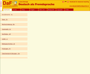 Deutschalsfremdsprache.ch: Deutsch Als Fremdsprache