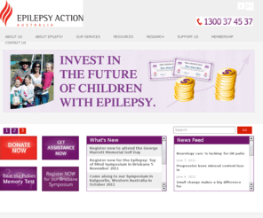 epilepsy.org.au: Epilepsy Action Australia |
Epilepsy Action Australia provides an innovative, high quality service across Australia for people with epilepsy. Contact us via phone (1300 37 45 37) or email (epilepsy@epilepsy.org.au) for more information.