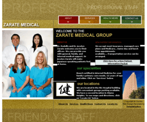 rudyzaratemd.com: Dr Rudolfo Zarate and Dr Jocelyn Zarate - Zarate Medical Group - San Antonio, Texas
