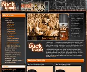 thebuckbomb.com: The Buck Bomb
The Buck Bomb is the hottest deer scent technology on the market today. Providing unmatched coverage, this whitetail deer urine product will attract more deer than traditional scent products, increasing the odds of a successful hunt.