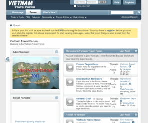 vietnamtravelforum.org: VIETNAM TRAVEL FORUM | VIETNAM TRAVEL GUIDE
Welcome to Vietnam Travel Forum - The useful Vietnam travel guide for your trip to Vietnam.