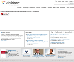 hardtospell.com: Vivisimo | Information Optimization
Vivisimo Information Optimization unlocks the true business value of information in order to drive innovation, real-time decisions, and actionable insight