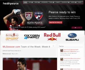 heathpearce.com: heathpearce.com
Official website of FC Dallas and US Men's National Team Soccer Player Heath Pearce