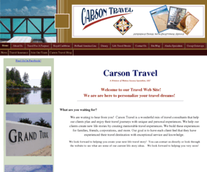 carsontrav.com: Carson Travel
This is Carson Travel's Home Page!  Please explore all of our pages and contact us for great adventures and travel fundraisers for all organizations, churches, schools, and more!