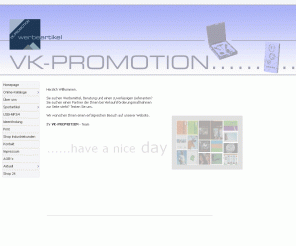 vk-promotion.de: VK-PROMOTION
Werbeartikel und Prämien