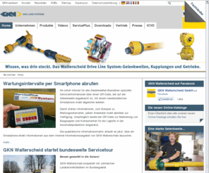 walterscheid.com: GKN Walterscheid GmbH - Startseite - | gkn-walterscheid.de
GKN Walterscheid GmbH ist der weltweit führende Anbieter für landtechnische Antriebs- und Anbau-Systeme.