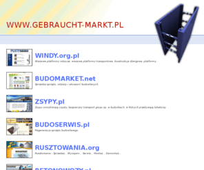 gebraucht-markt.pl: GEBRAUCHT-MARKT.PL
