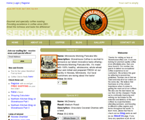 stonehousecoffee.com: StoneHouse Coffee and Roastery Home Page
StoneHouse Coffee and Roastery Home Page - A northern Minnesota Gem! Find great specials on our fresh roasted coffee beans and other items. Free shipping when you register with us for the first time.