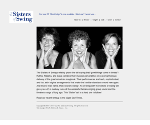 thesistersofswing.com: The Sisters of Swing
the best Boston area vocal group