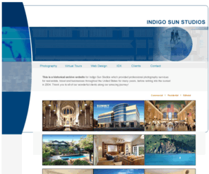 isun.net: Indigo Sun Studios - Photography, Commercial, Residential
Indigo Sun Studios provides professional Real Estate Photography, Virtual Tours, Photography, Web Design, IDX, Web Hosting and HomeTour360 services nationwide.