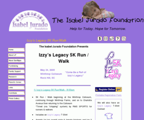 izzyslegacy.org: The Isabel Jurado Foundation - Izzy's Legacy 5K Run/Walk
