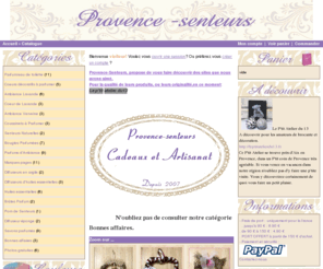 provence-senteurs.com: Provence Senteurs
provence-senteurs.com : senteurs et parfums pour la maison de provence