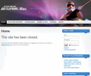 swbfmac.com: Star Wars Battlefront Mac « Maps and Mods for the SWBF Series
Maps and Mods for the SWBF Series