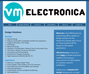 vm-electronica.com: VM Electronica :: EPS Design :: Small Satellite Power :: Cubesat Power
