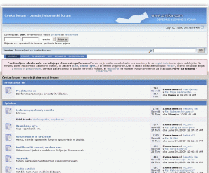 cveka.com: Čveka forum - osrednji slovenski forum - Index
Čveka forum - osrednji slovenski forum - Index