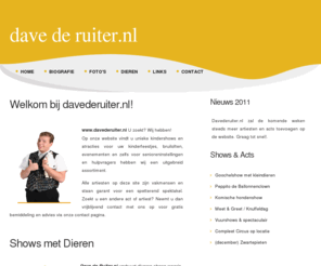 davederuiter.nl: welkom bij Dave de Ruiter.nl!
