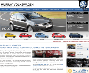 murrayvolkswagen.com: Used Volkswagen in Plymouth and Newton Abbot, Devon from Murray Volkswagen, VW Plymouth and Newton Abbot
Murray Volkswagen, Quality Used Volkswagen Main Dealer in Plymouth and Newton Abbot, Used VW Cars, VW Golf, Beetle, Passat, Scirocco, Tiguan, Touran, Sharan, Plymouth VW