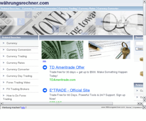 xn--whrungsrechner-5hb.com: www.Währungsrechner.com
Die original Währungsrechner Homepage - www.währungsrechner.com