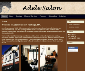 adelehastings.com: Adele Salon, Hastings, MN
Adele Salon, Hastings, MN