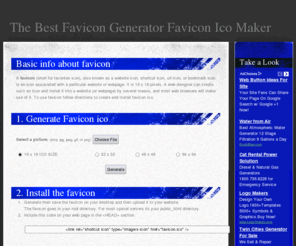 bestfavicongenerator.com: The Best Favicon Generator Favicon Ico Maker Free Favicon Generator.
The best favicon ico maker. Quick Favicon generator and different size Favicons. F