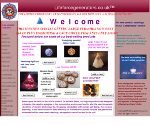 lifeforcegenerators.com: Home
Lifeforce generators, This website has been created with technology from Avanquest Software.