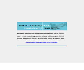 transatlanticperspectives.org: Transatlantic Perspectives
