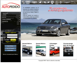 autopedido.com: Autopedido, conseguimos el auto de tus sueños
El mejor portal en Mexico para encontrar el auto de tus sueños, encuentra el mejor auto que quieres en autopedido