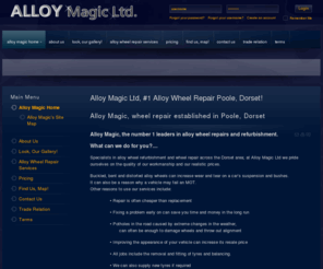 alloymagicltd.com: Alloy Magic Ltd, #1 Alloy Wheel Repair Poole, Dorset!
Specialists in alloy wheel repair, Poole, Dorset.