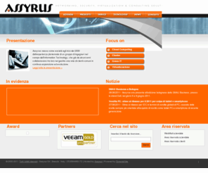 assyrus.it: Assyrus - Networking, Security, Virtualization & Consulting Solutions
Assyrus nasce dall'esperienza pluriennale di un gruppo di ingegneri nell'Information Technology, e
d e' specializzata in gestione delle reti, network Security, gestione sistemi in ambienti eterogenei Linux/Unix, Microsoft Windows e
 virtuali VMware, Hyper-V, Xen