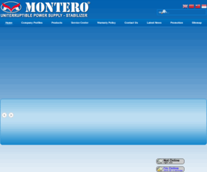 monteroindonesia.com: Montero Indonesia - Uninterruptible Power Supply & Stabilizer | Home
Montero Indonesia - Uninterruptible Power Supply & Stabilizer Manufacturer