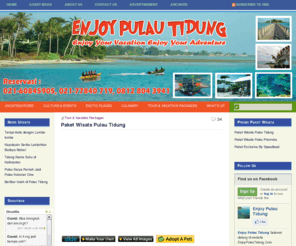 enjoypulautidung.com: Enjoy Pulau Tidung  » Blog Archive   » Paket Wisata Pulau Tidung
