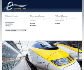 eurostarpluspoints.mobi: Eurostar : Tickets, Bookings, Timetables, fares and offers
Eurostar (Official Web site): Train ticket, short break, city break, weekends. Travel to Paris, Brussels, Lille, Disneyland Paris, Bruges, Avignon and more than 200 Destinations form Waterloo or Ashford Station