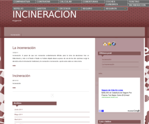 incineracion.net: INCINERACIÓN
INCINERACIÓN