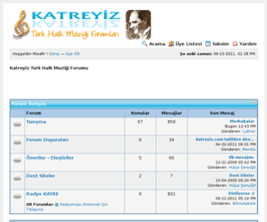 katreyiz.com: Katreyiz Türk Halk Müziği Forumu
