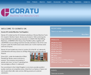 lagun.co.uk: Goratu UK » Machine tools manufacturers UK
Goratu UK are suppliers of the top European bed mills, CNC lathes and milling machines including Geminis and Lagun models