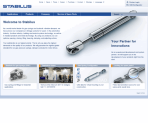 blocoliftgasspring.com: Gas Struts // Gas Springs // Dampers // from Stabilus
As a world market leader for gas springs and hydraulic vibration dampers, we have proven our competence in linkage systems for years. Our product portfolio spans the range of gas struts, gas spring, dampers, gas strut and gas springs.