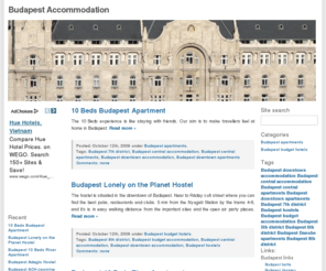 budapest-accommodation.info: Budapest accommodation: Budapest apartments, hotel accommodation, Budapest budget accommodation.
Budapest accommodation: find your accommodation in Budapest. Apartments, budget accommodations, hotels, cheap and luxury accommodation in Budapest, Hungary.