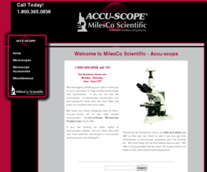 accu-scope.net: Accu-Scope Microscopes from MilesCo Scientific | Microscopes by Accuscope
ACCU-SCOPE is a leading manufacturer of microscopes and related accessories for education, life science, clinical, research and industrial applications.  Microscope by Accuscope