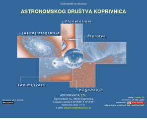 adkoprivnica.hr: Astronomsko društvo Koprivnica
