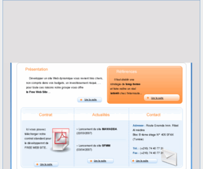 lesitewebgratuit.com: ::==:==::MTD Groupe | Free Web Site | site web , web site , free web site , site web gratuit , site tunisie , site web tunisie , free web site tunisie , sfax , dynamque  ::==:==::
 L'Offre  du  Groupe MTD   consiste à créer un Site Web dynamique où le client peut modifier, ajouter ou supprimer des données, informations, produits et services sans faire appel au service du web master.