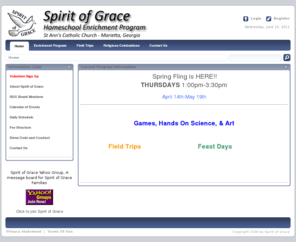 soghomeschool.com: Spirit of Grace >  Home
Spirit of Grace