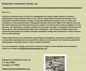 enterpriseinvestmentgroup.com: Enterprise Investment Group, Inc.
