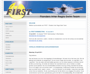 first-1.be: Flanders Inter Regio Swim Team - FIRST
description