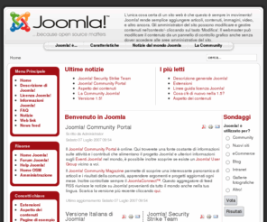tagliapacchi.com: Benvenuto in Joomla
Joomla! - il sistema di gestione di contenuti e portali dinamici