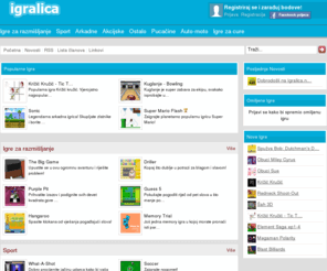 igralica.net: Igralica.net - Igre i igrice
Igralica.net - online igre i igrice. Akcijske, Arkadne, Sport, Auto-moto, Za razmišljanje, Za cure, Puzzle, Razno