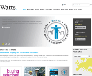 wattsgroupplc.com: Watts - International Property & Construction Consultants
Watts is a leading consultant to the property & construction industry. Watts’ services include project management and a wide range of specialist consultancy services.