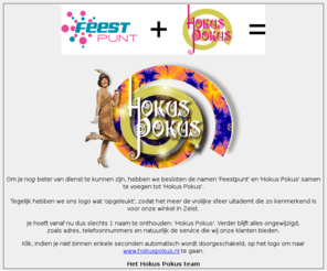 feestpunt.com: Hokus Pokus
